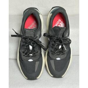 Sorel Kinetic Renegade Womens Size 8.5 Sneakers Shoes Lace Up Gray/White EUC